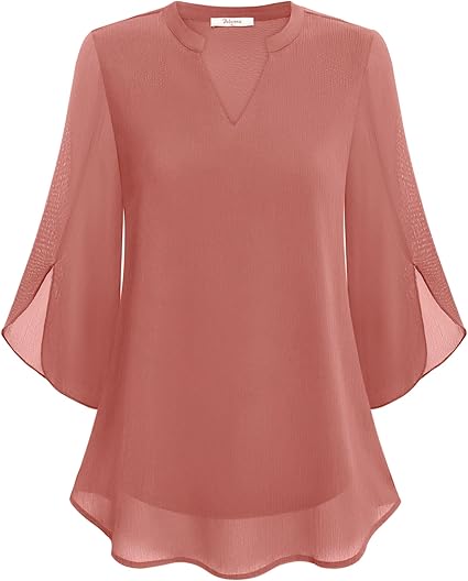 Athena  | Graceful V-Neck Top