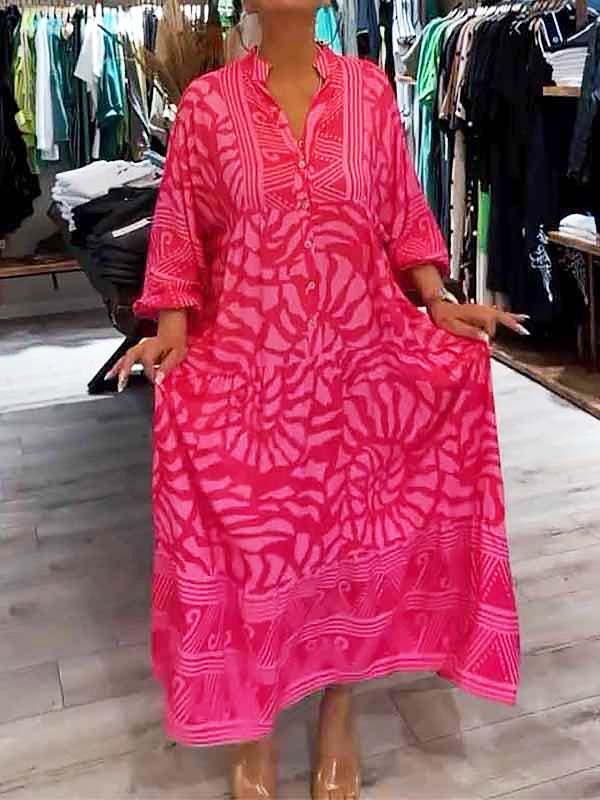 Ruby  | Vibrant Printed Dress