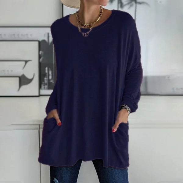 Women's Relaxed Long Sleeve Top