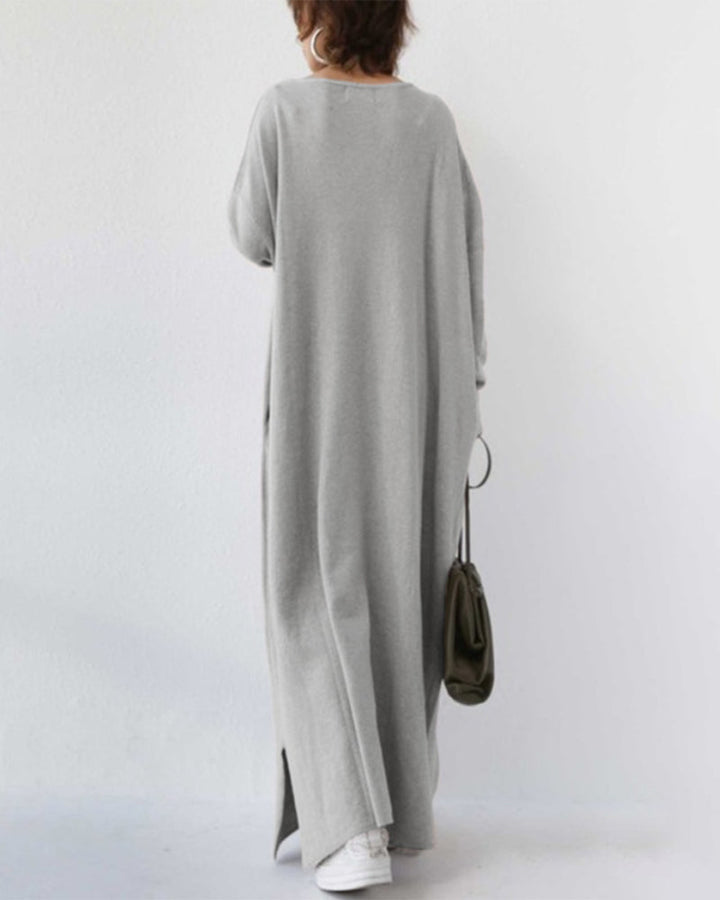 Women's Elegant Casual V-Neck Dress