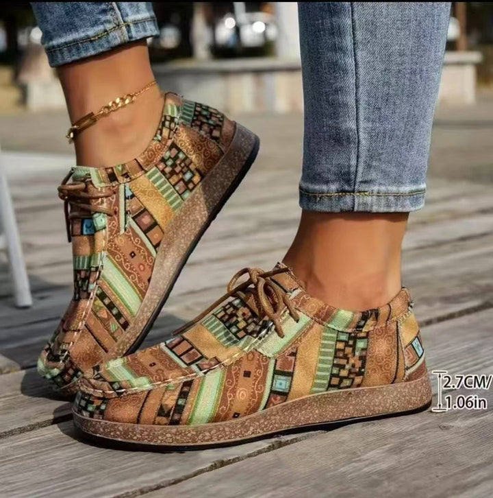 Women's Colourful Retro Shoes