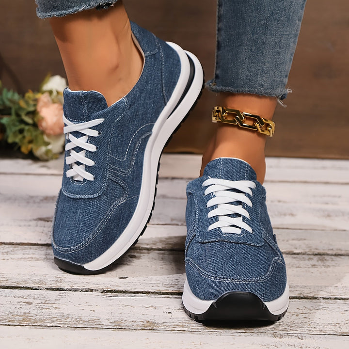 Barbara | Classic Denim Sneakers
