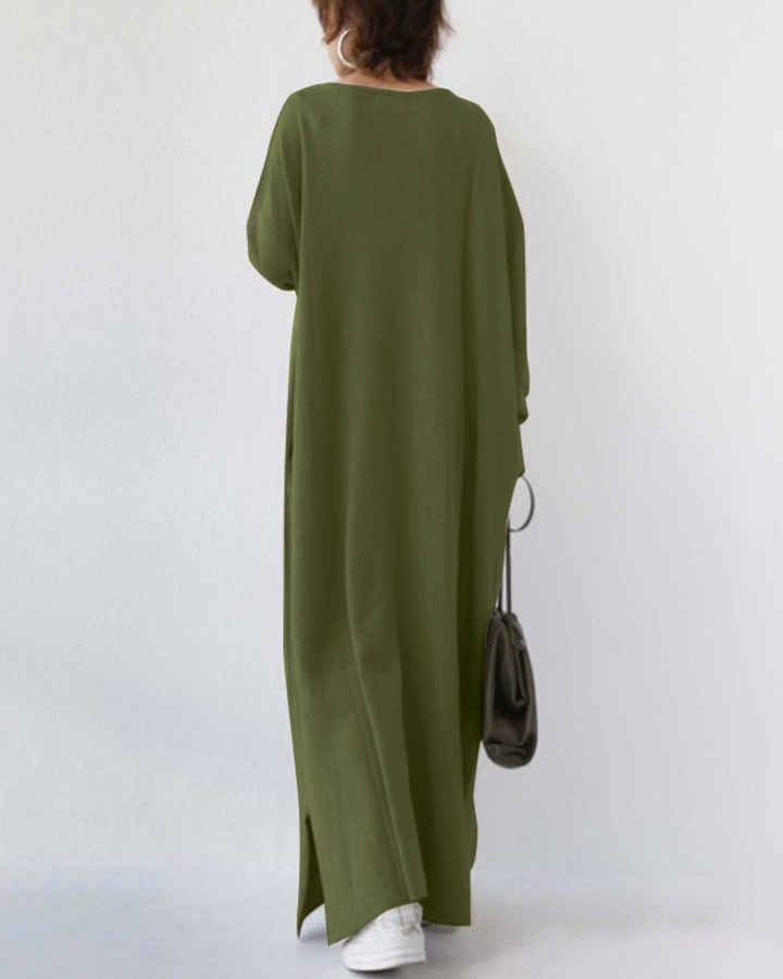 Women's Elegant Casual V-Neck Dress
