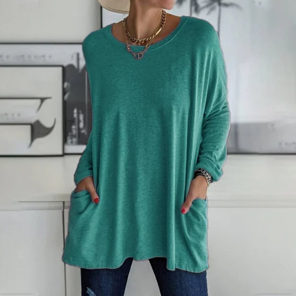 Women's Relaxed Long Sleeve Top