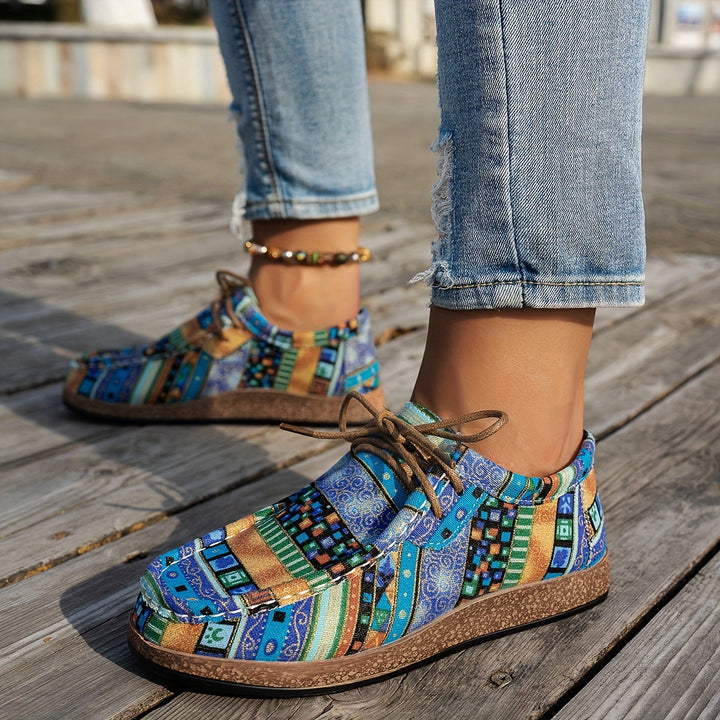Women's Colourful Retro Shoes