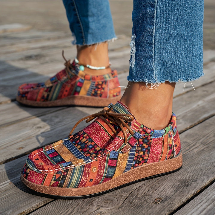 Women's Colourful Retro Shoes