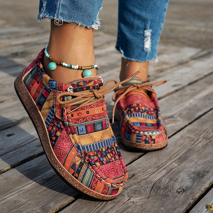 Women's Colourful Retro Shoes