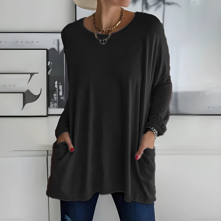 Women's Relaxed Long Sleeve Top