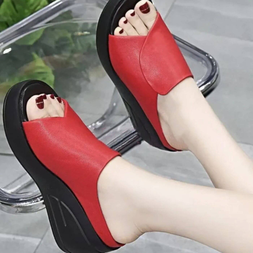 Women's Orthopedic Slip-on Wedge Sandals