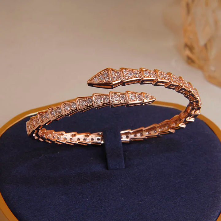 DELUXE SERPENT ARMBAND | ROSE GOLD