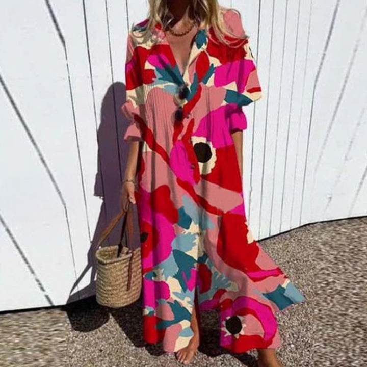Leila | Bloom Boldly Maxi Dress