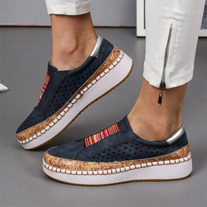 Deborah | Chic Boho Slip-On Sneakers