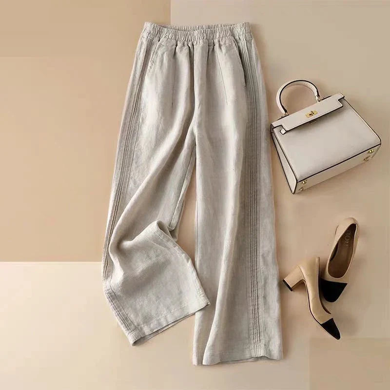 Morgan | Sundown cotton linen pants