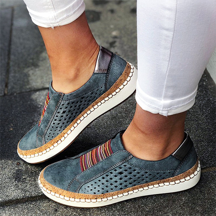 Deborah | Chic Boho Slip-On Sneakers