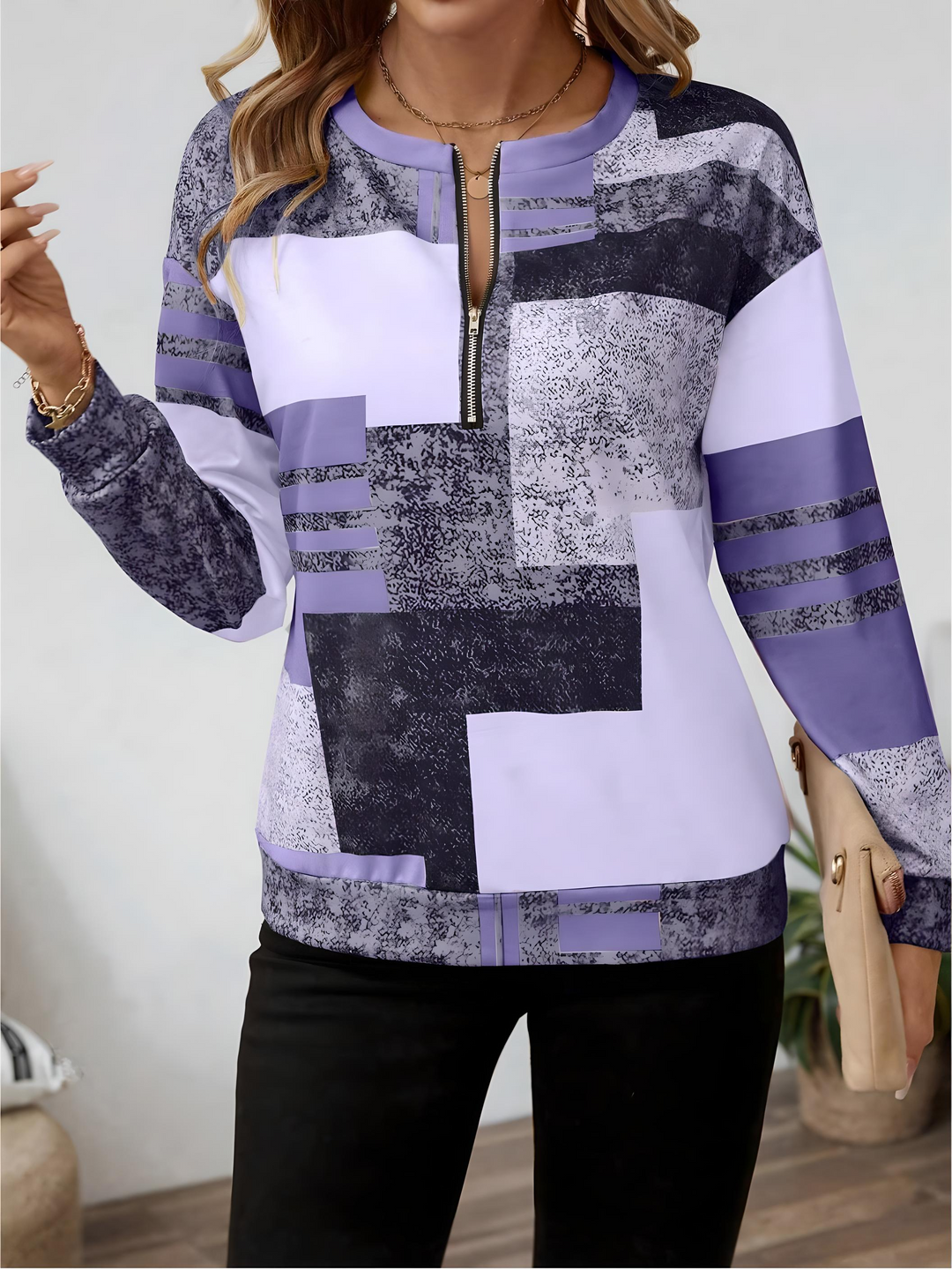 Women's Chic Vintage Sweatshirt