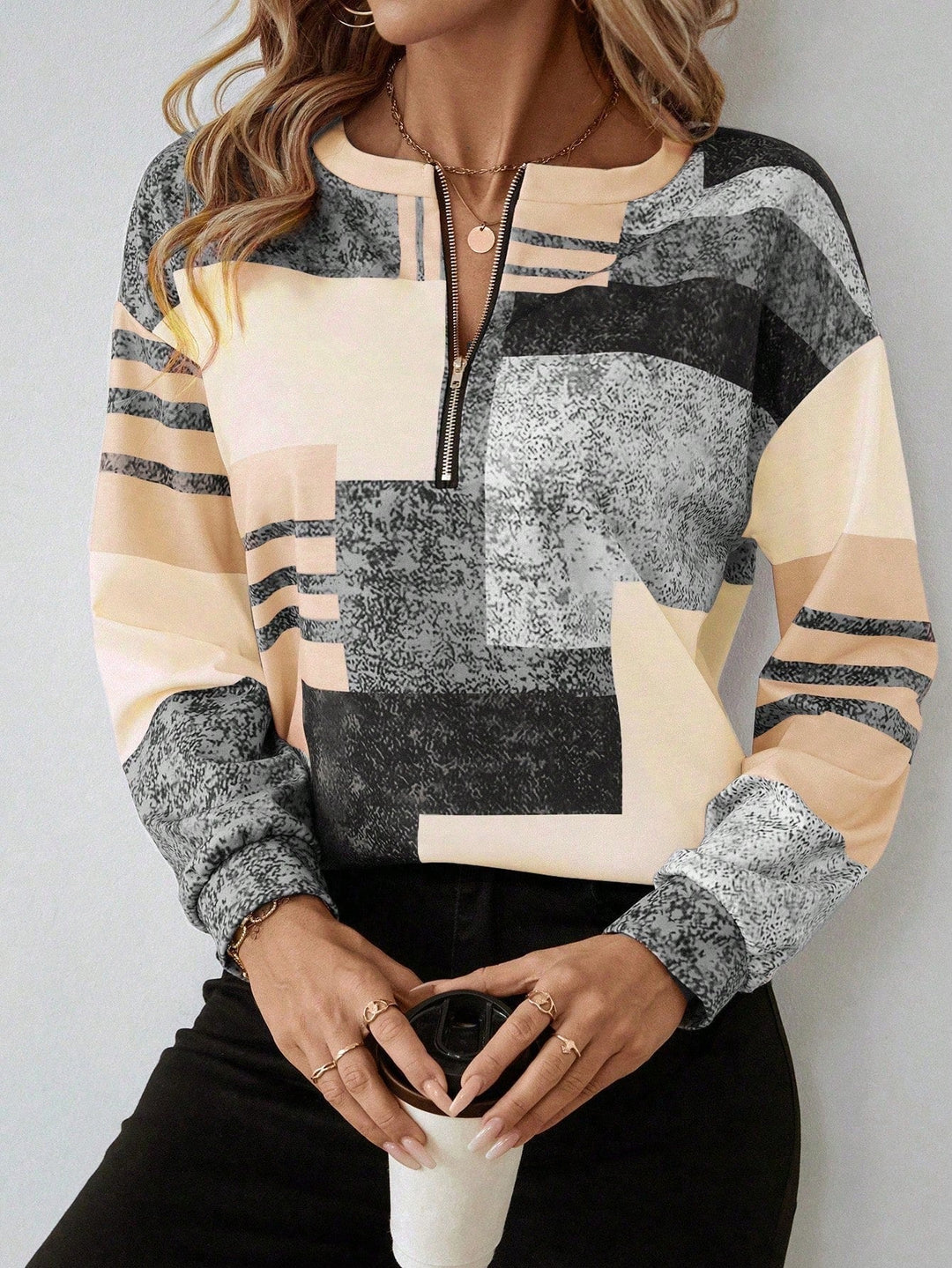Women's Chic Vintage Sweatshirt