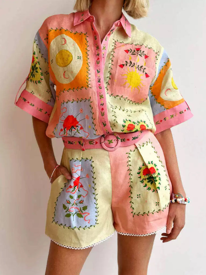Alessia | Sunlit Garden Co-ord Set
