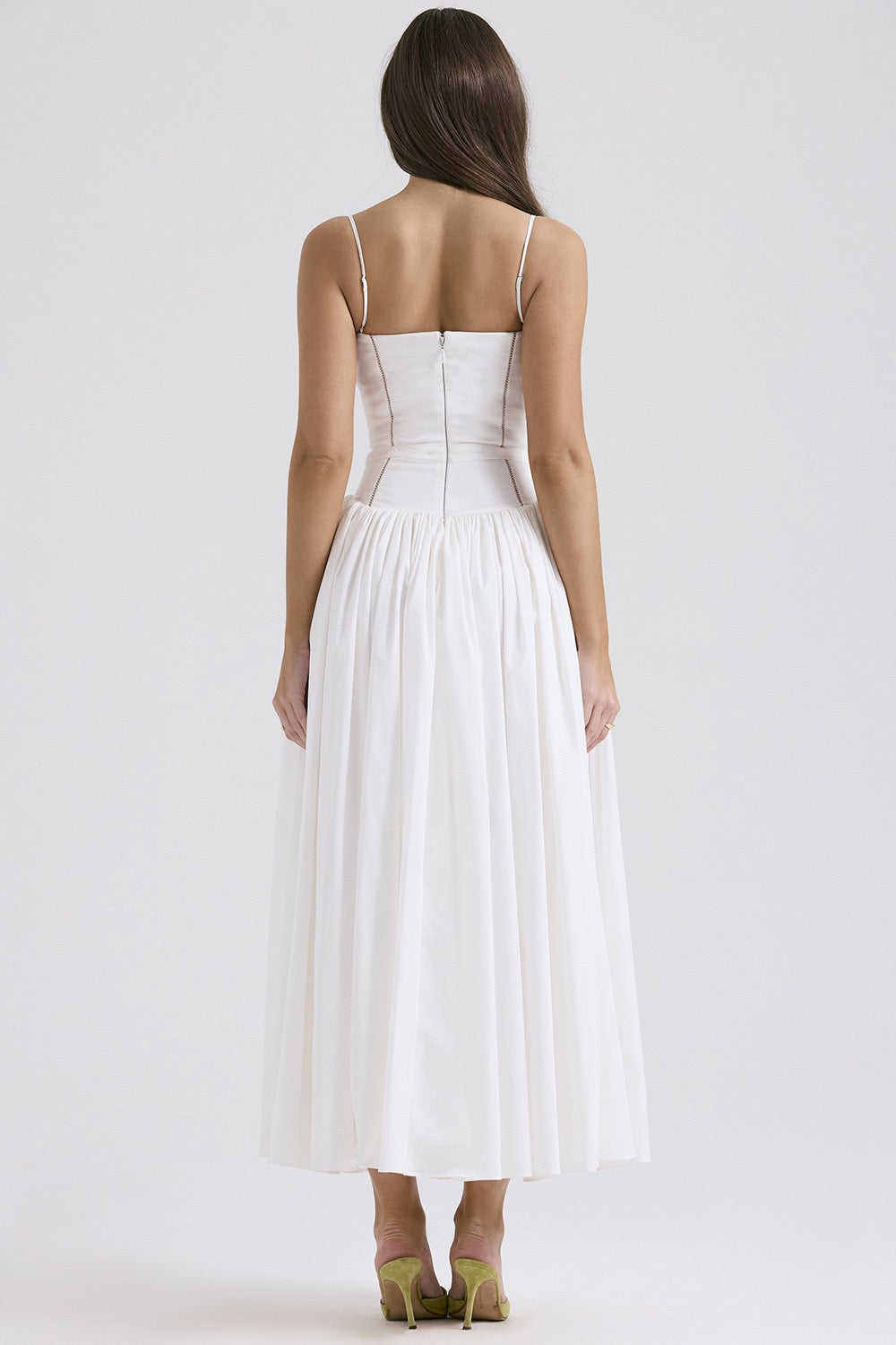 Bella | Garden Corset Maxi Dress
