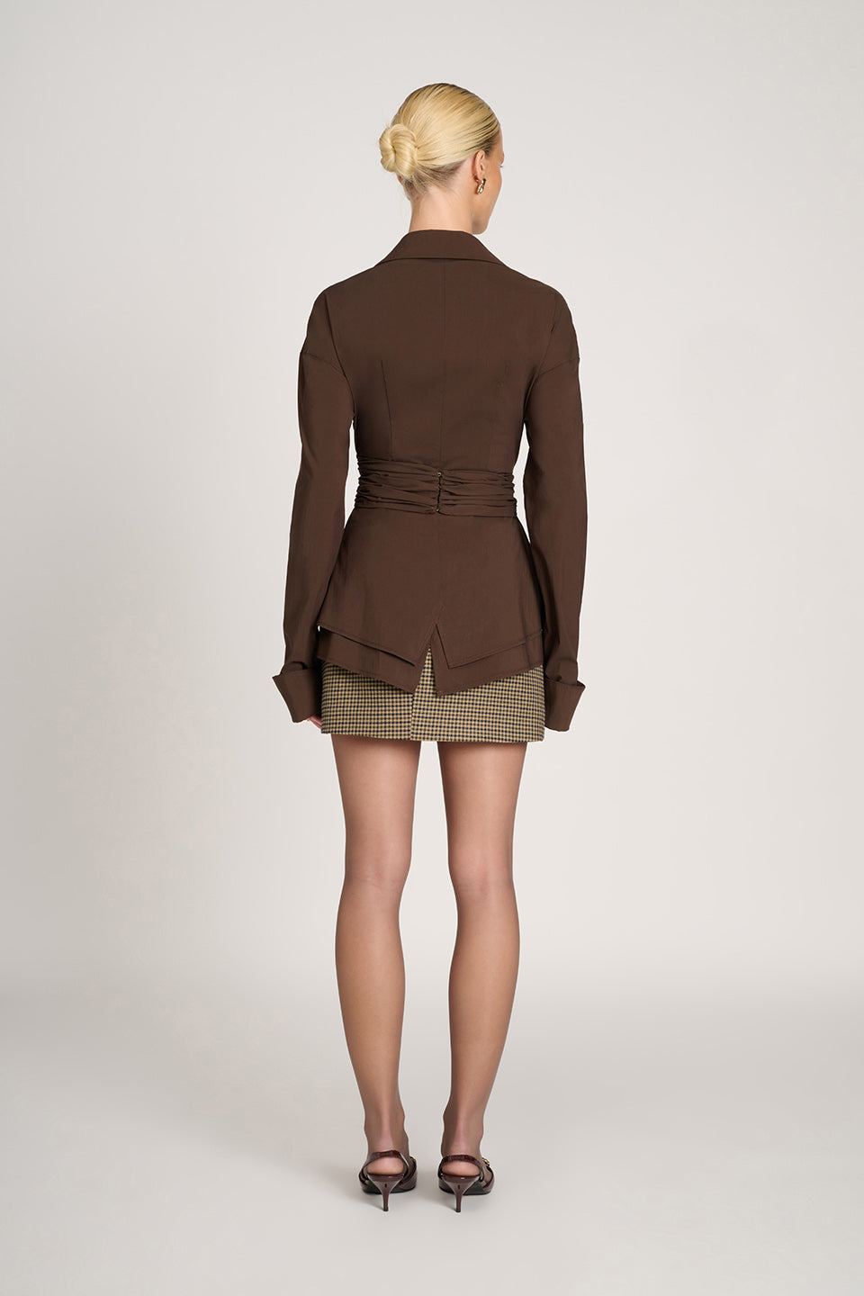Women’s Wrap Waist Shirt | Long Sleeve