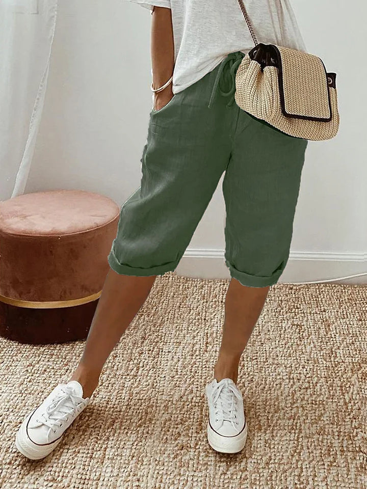 Scottie | Cotton-Linen Women's Pants