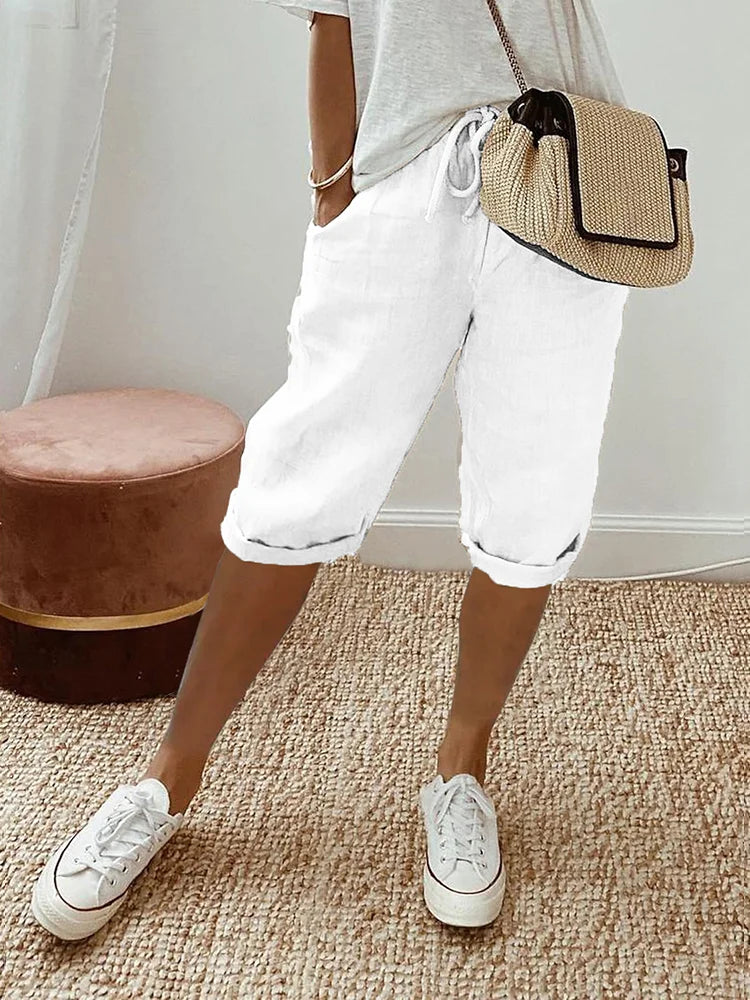 Scottie | Cotton-Linen Women's Pants