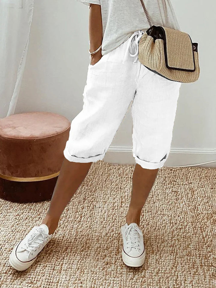 Scottie | Cotton-Linen Women's Pants