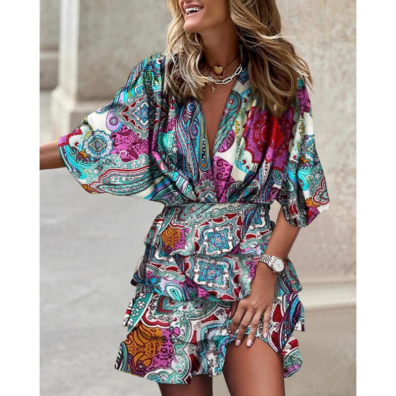 Sloane |  Stylish Print Dress
