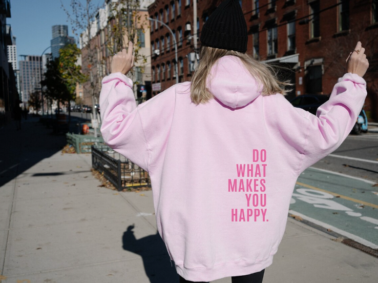 Women's Baggy Hoodie With Pockets