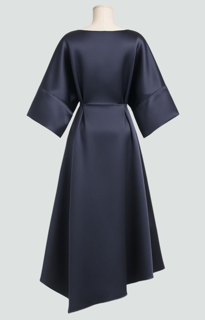 Women’s Elegant Draped Dress | Midi