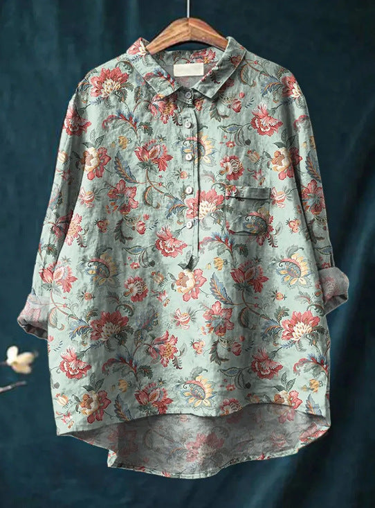 Women's French Vintage Blouse