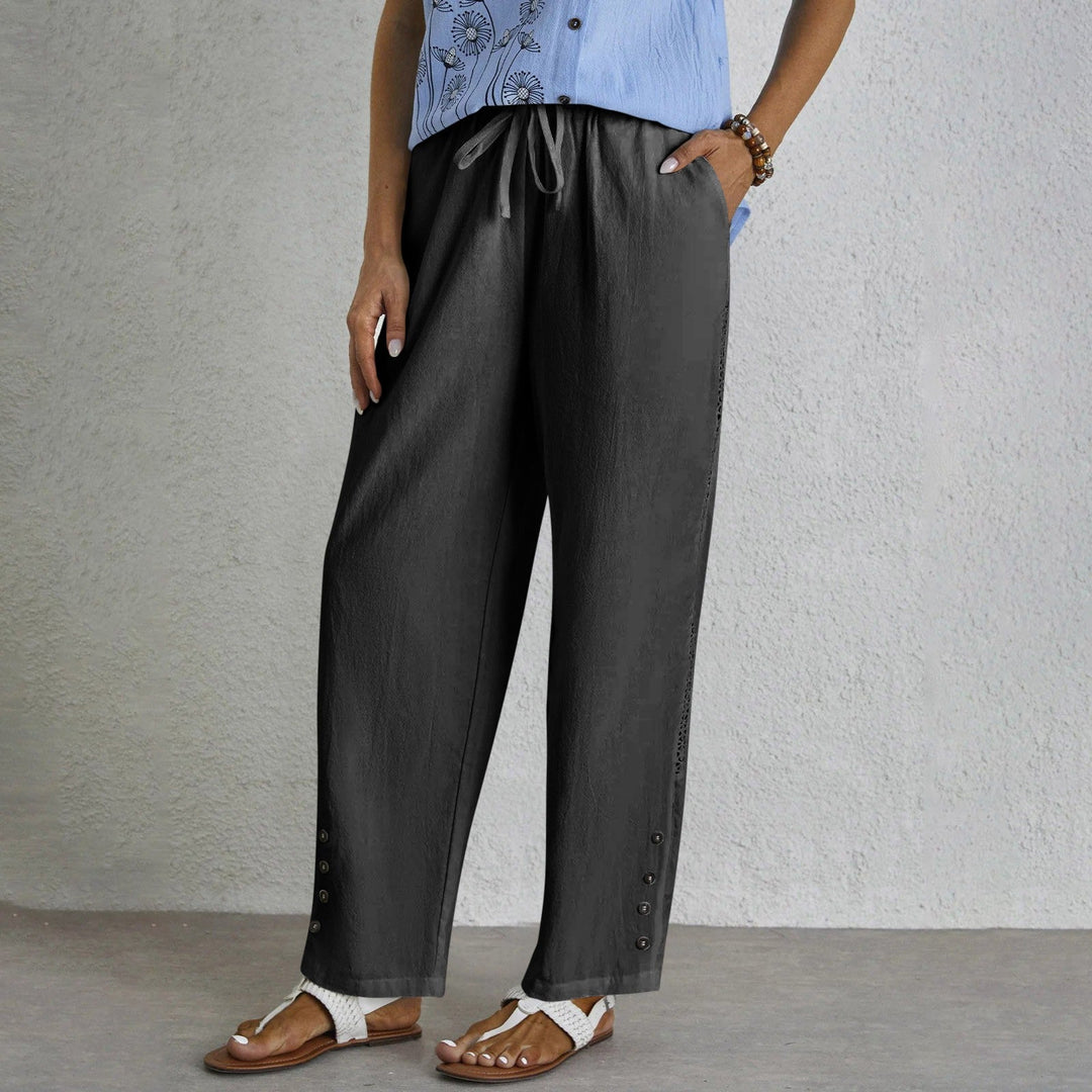 Vera | Relaxed Buttoned Pants