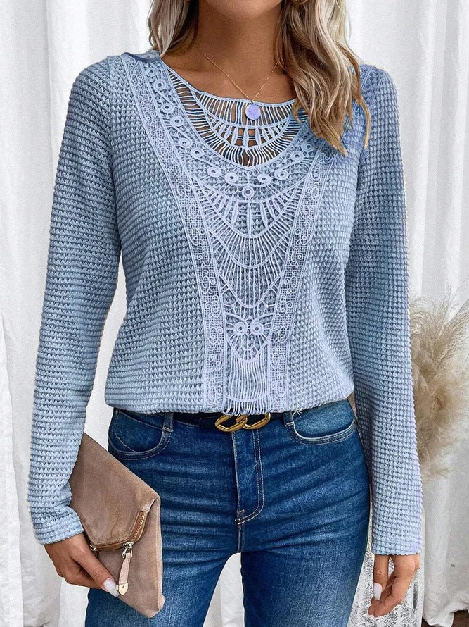 Quinn |  Boho Lace Top