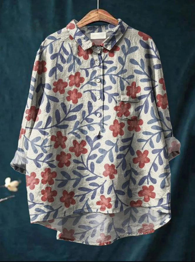 Women's French Vintage Blouse