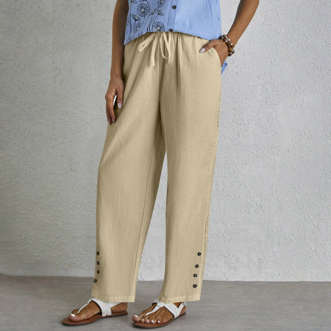Vera | Relaxed Buttoned Pants