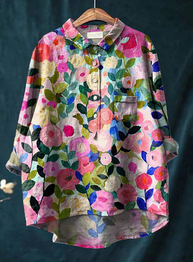 Women's French Vintage Blouse