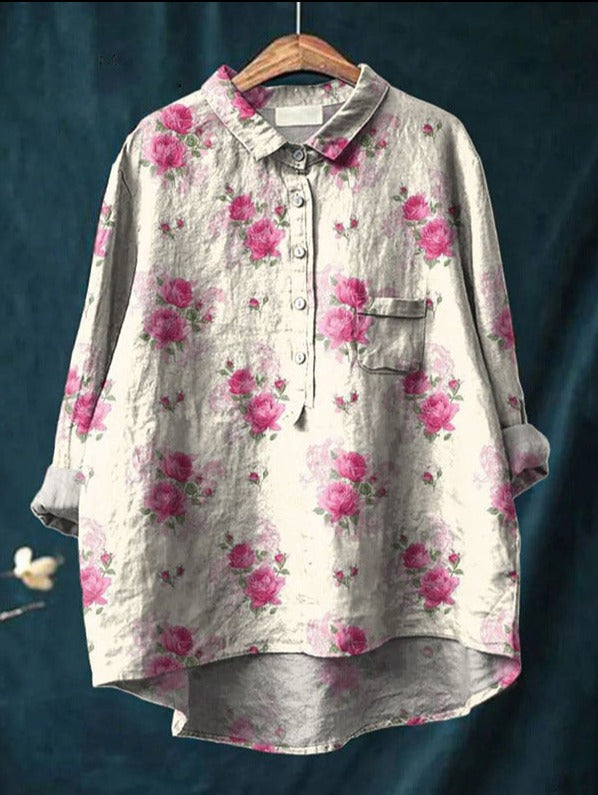 Women's French Vintage Blouse