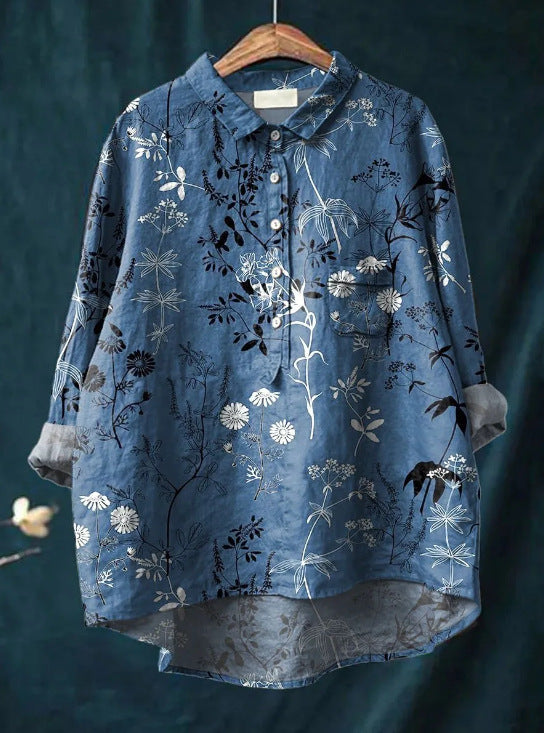 Women's French Vintage Blouse