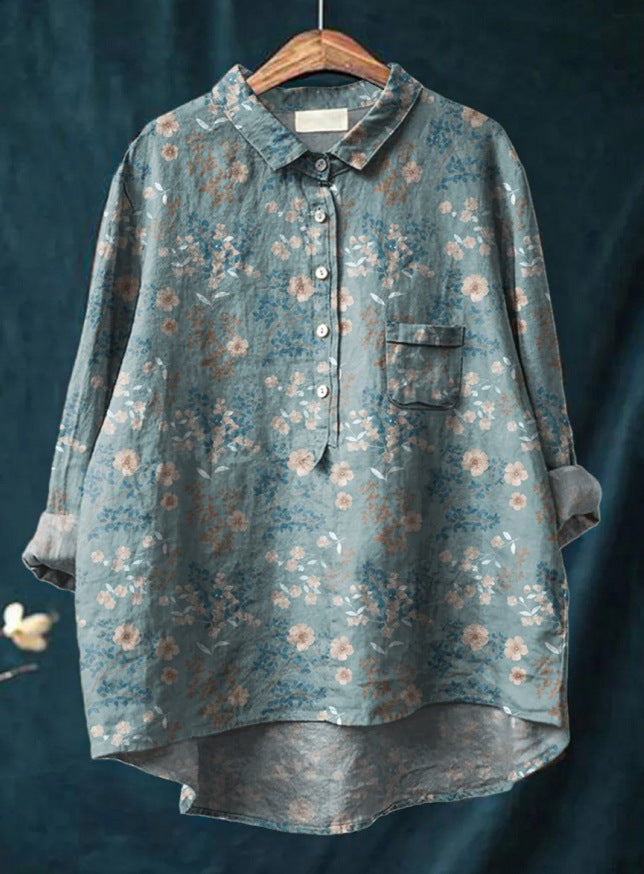 Women's French Vintage Blouse