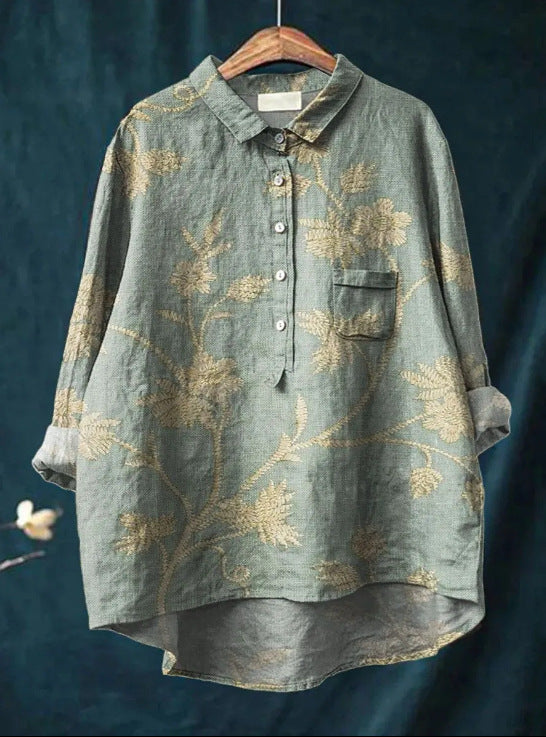Women's French Vintage Blouse