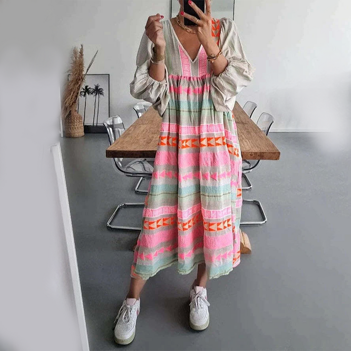 Nevaeh | Comfortable Boho Dress