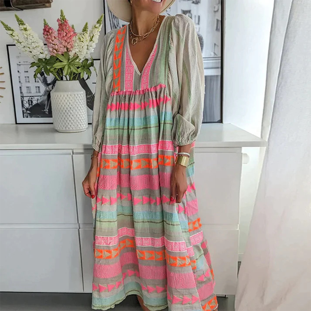 Nevaeh | Comfortable Boho Dress