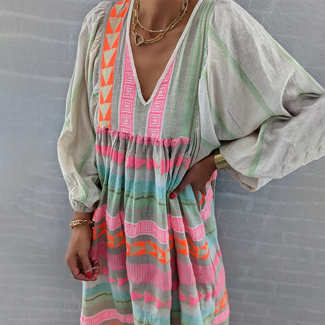 Nevaeh | Comfortable Boho Dress