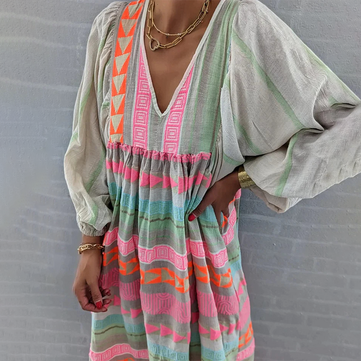 Nevaeh | Comfortable Boho Dress