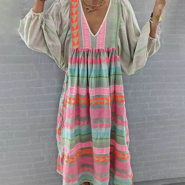 Nevaeh | Comfortable Boho Dress