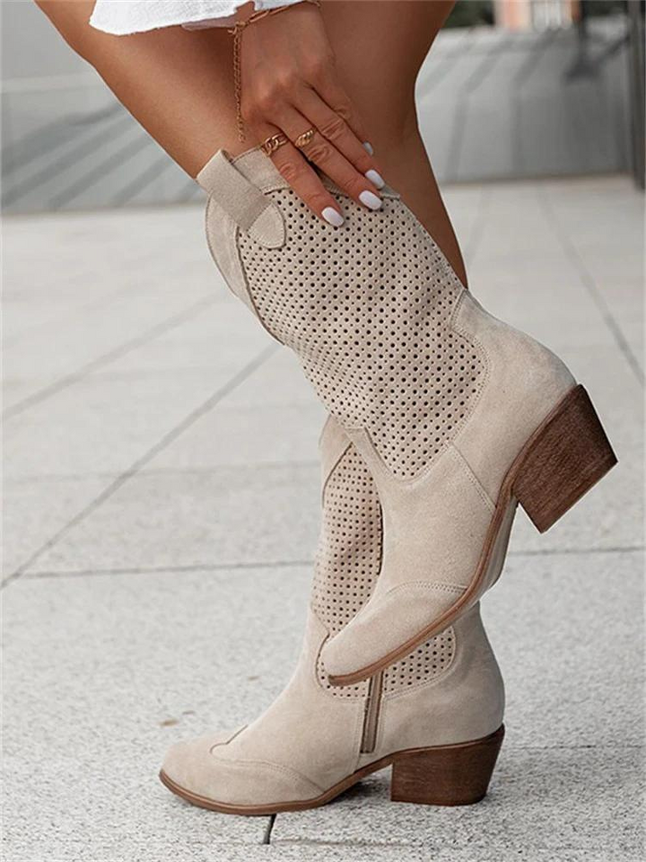 Women's Breathable Classic Cowboy Boots