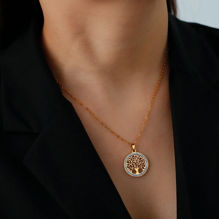 Strahlender Lebensbaum Rundanhänger