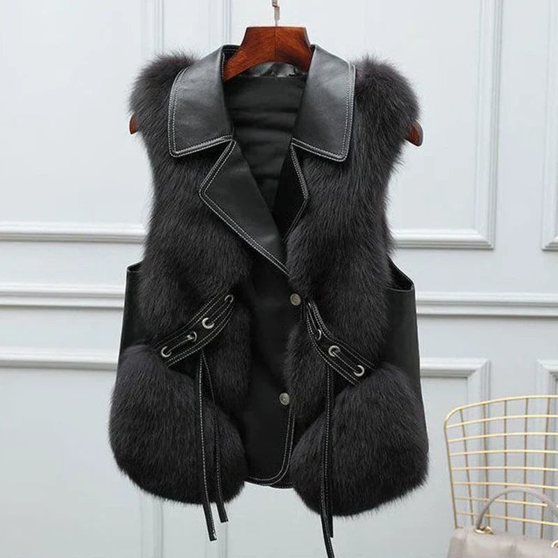 Women's Regal Fur Vest