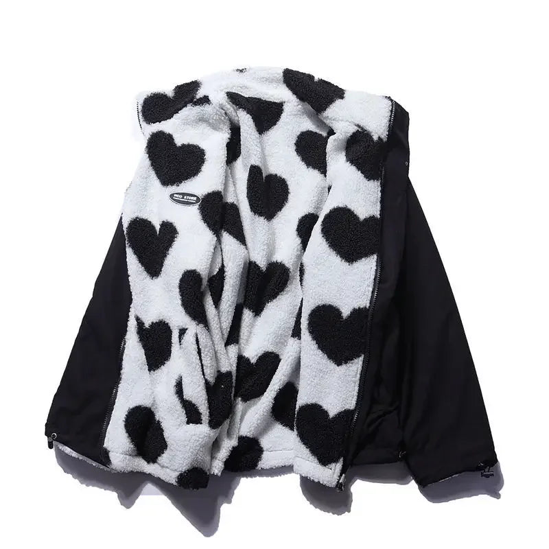 Women's Reversible Heart Jacket