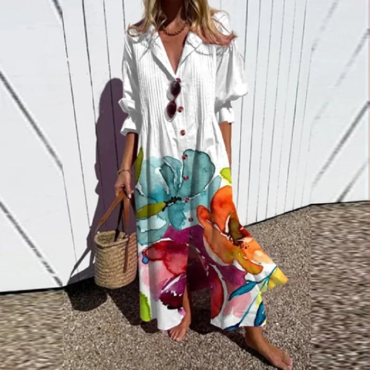 Leila | Bloom Boldly Maxi Dress