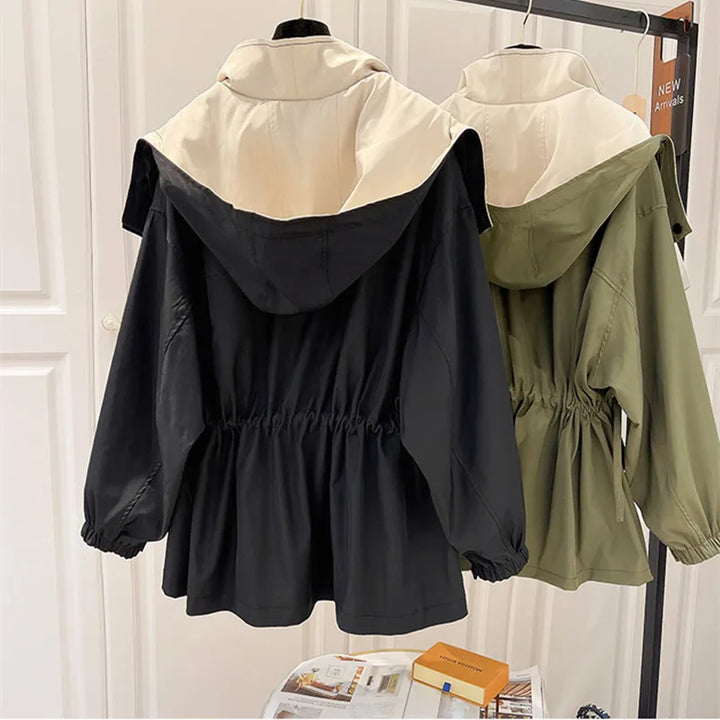 Women's Elegant Weatherproof Windbreaker